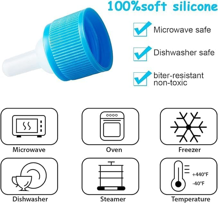 14 Pieces Pet Feeding Bottle Kit Kitten Bottles Kitten Milk Replacer Puppy Milk Feeder with Replacement Nipples Puppy Feeding Bottles for Small Animals Newborn Dog and Cat Nursing Supplies image number 5