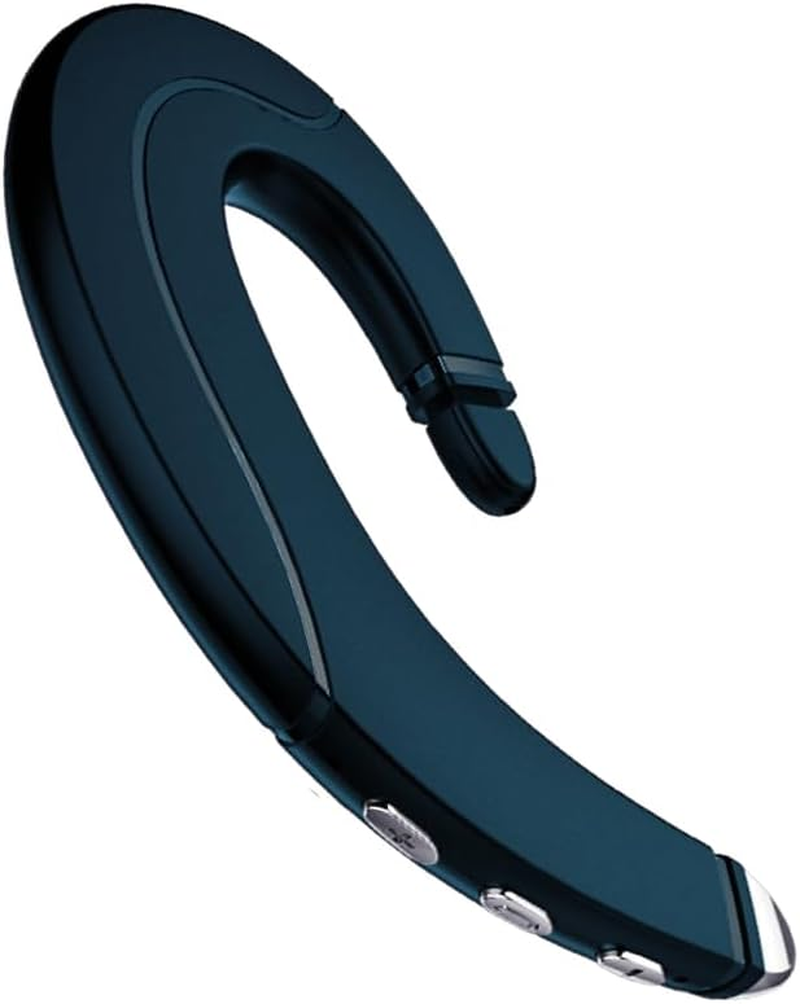 AIMALL Bone Conduction Earphone Painless Wearing Headset Wireless Bluetooth Headphones Headset Sport Waterproof Lightweight Earpiece for Business/Office/Sports, Sport Headset V5.0