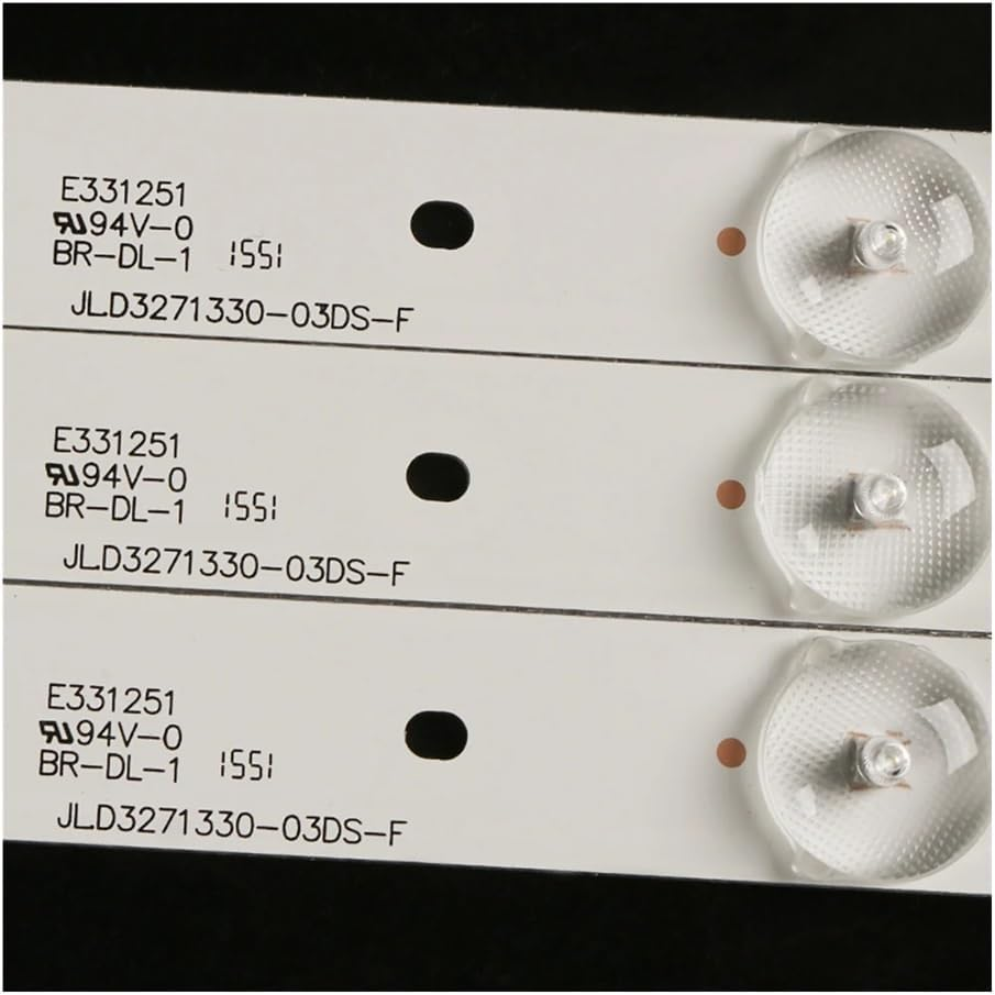 LED Backlight Strip 7 Lamp for H-Isense 32"TV JL.D3271330-03DS-F 32H3B1 LED32K1800 32K1800 (Color : 15PCS (5TV)) image number 4