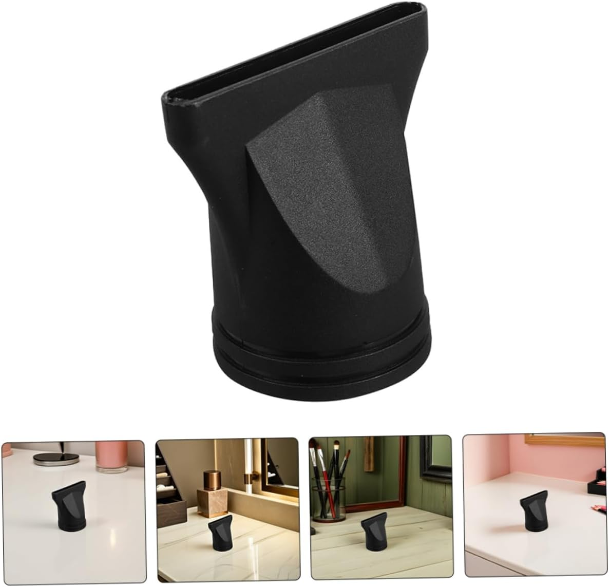 GAXIRE 6Pcs Hair Dryer Nozzle High Temperature Resistant Plastic Concentrator Attachments for Professional Salon Use Precision Airflow Control for Fast Drying and Enhanced Styling image number 3