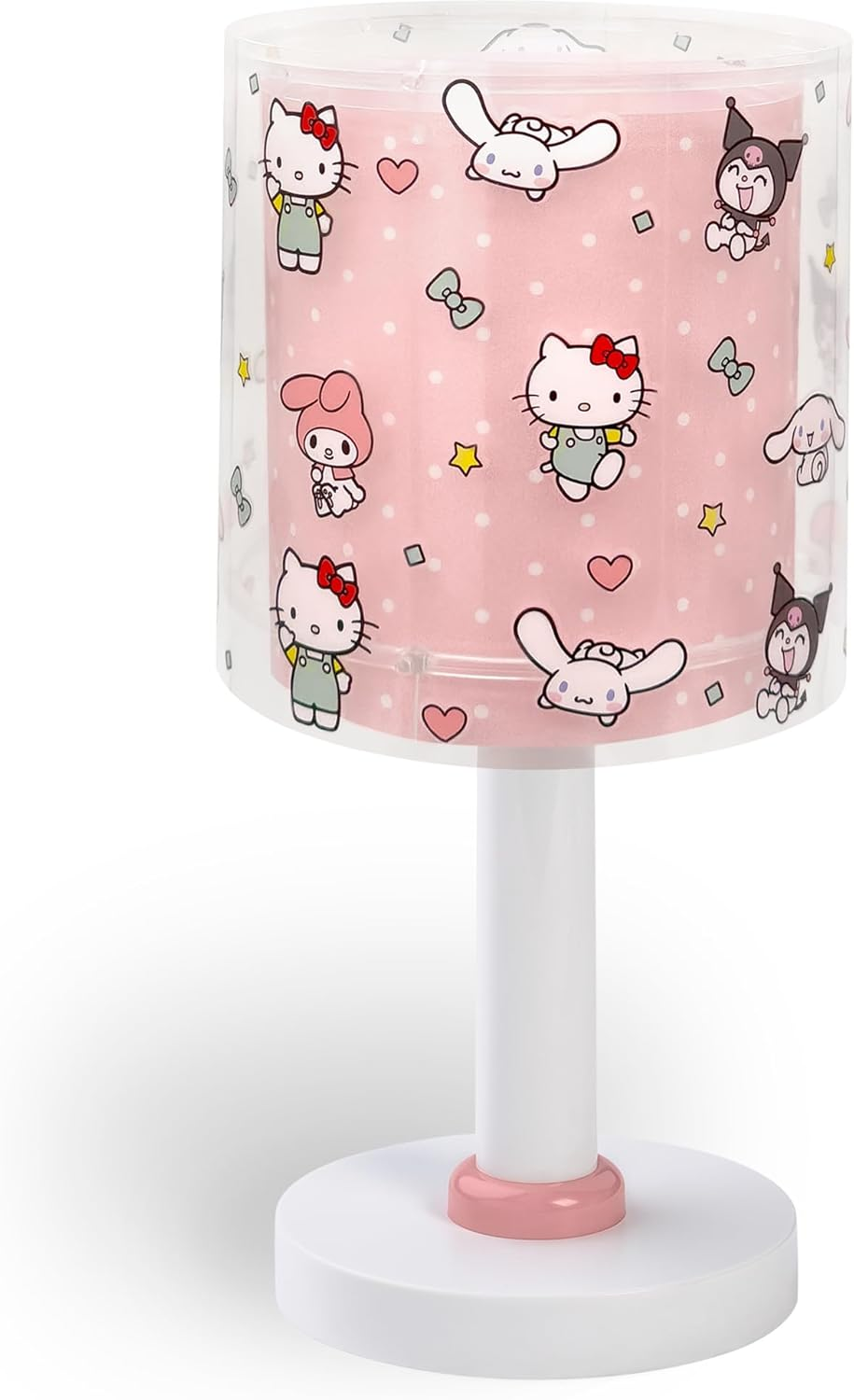 Dalber Hello Kitty and Friends, My Melody, Cinnamoroll, Kuromi 41251, G4-4W LED Children'S Table Lamp &ndash; Bulb Included image number 5
