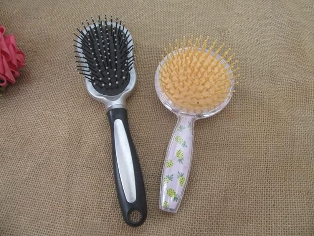 6Pcs Various Design Hair Comb Scalp Massager Brush Combs image number 1