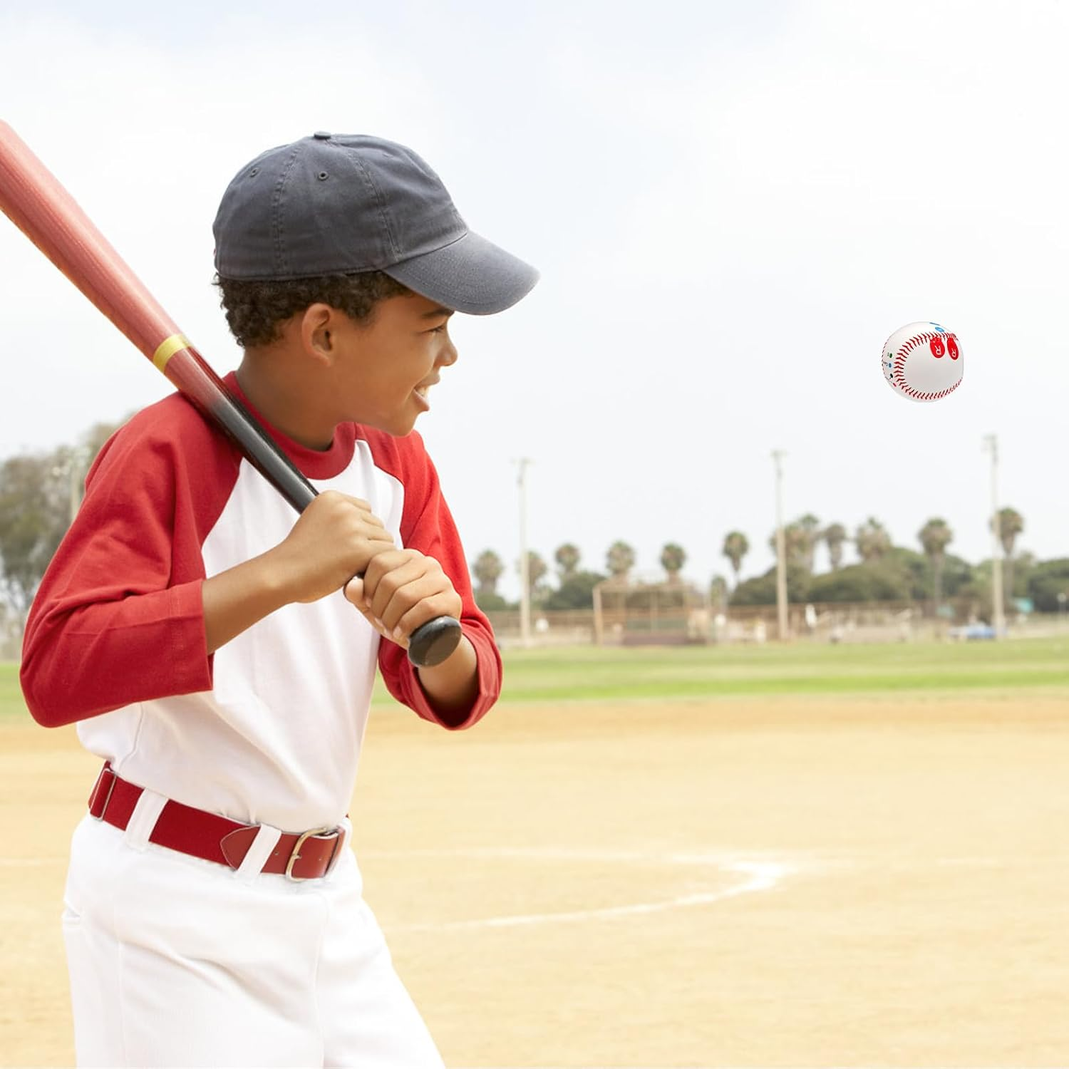 3 Piece Baseball Training Ball, Pitch Training Ball with Finger Placement, for Teens and Beginners to Learn Multiple Baseball Grips image number 3