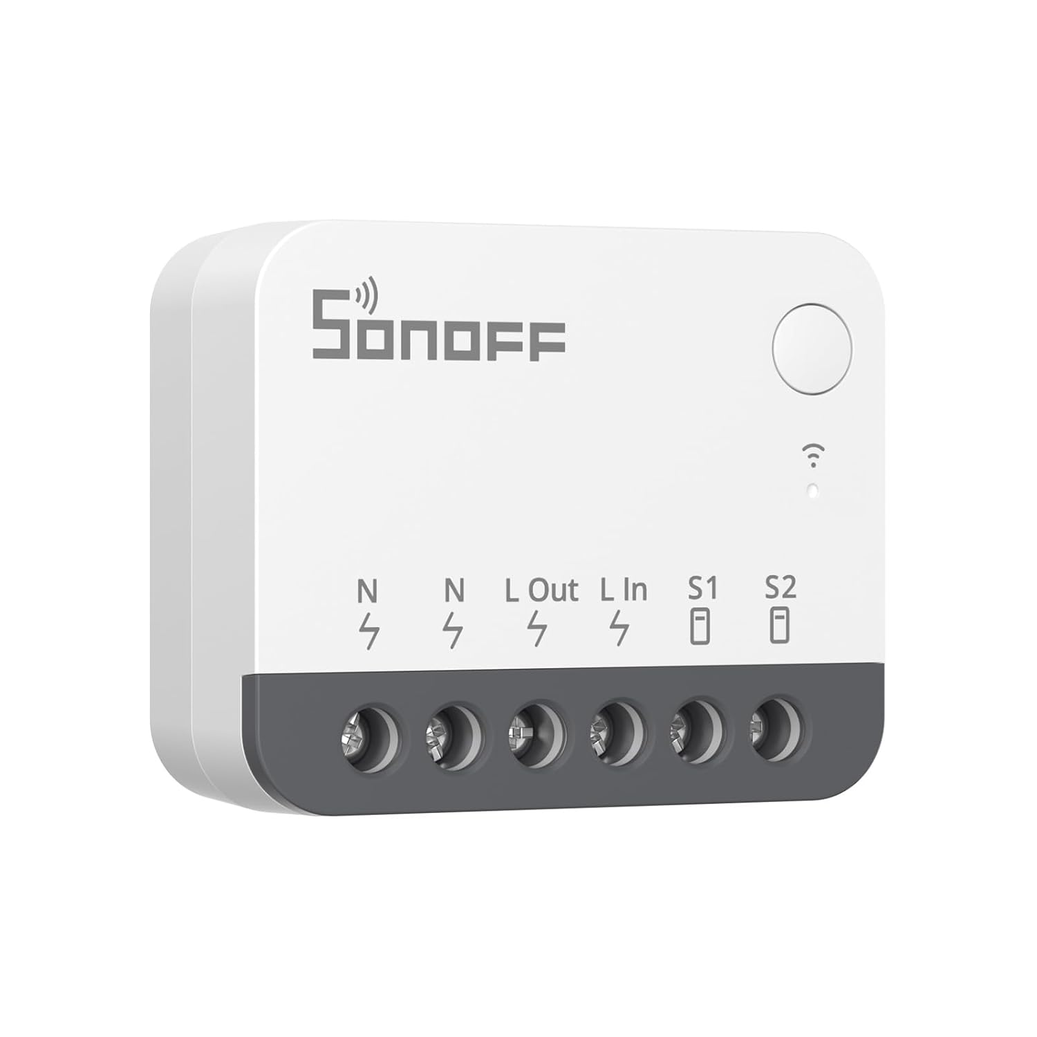 SONOFF ZBMINIR2 Zigbee Smart Switch 2-Way Smart Switch, APP Control, Compatible with Alexa, Google Home, Requires Neutral and Zigbee Hub image number 1