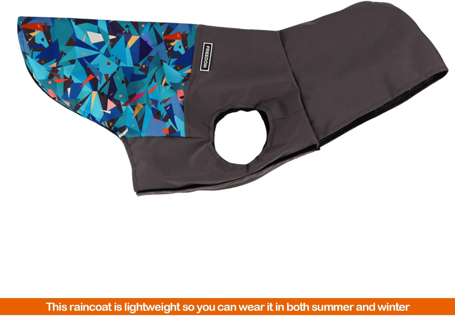 BPS Waterproof Pet Dog Rain Jacket Waterproof Hooded Pocket for Small Medium Large Dogs with Material 100% Polyester (S, Decorative Red) BPS-16173RJ image number 5