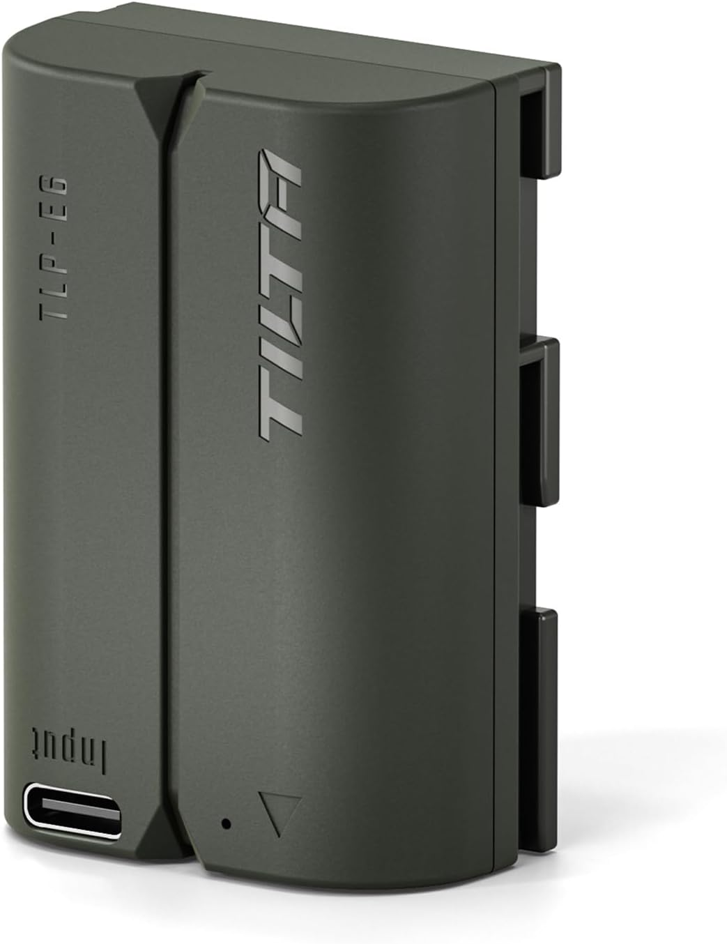 Tilta LP-E6P 2400Mah Rechargeable Battery with USB-C Input | Compatible with Canon EOS R5 Mark II, R6 Mark II, R7, R6, R5, R, 5D Mark IV, 6D, 7D Mark II, 90D, 80D, 70D, 60D, 60Da &ndash; Green image number 2