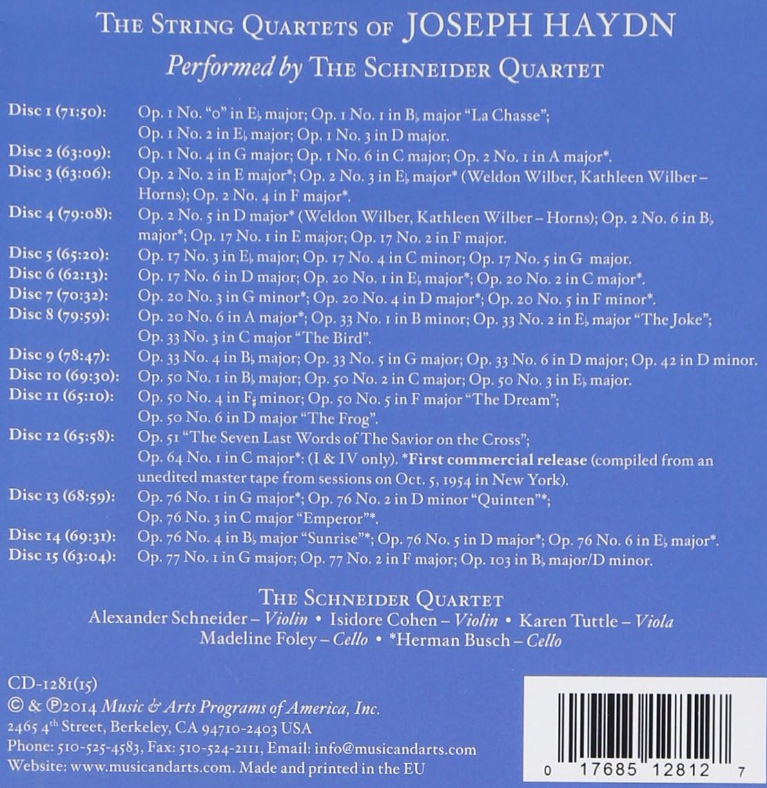 String Quartets image number 1