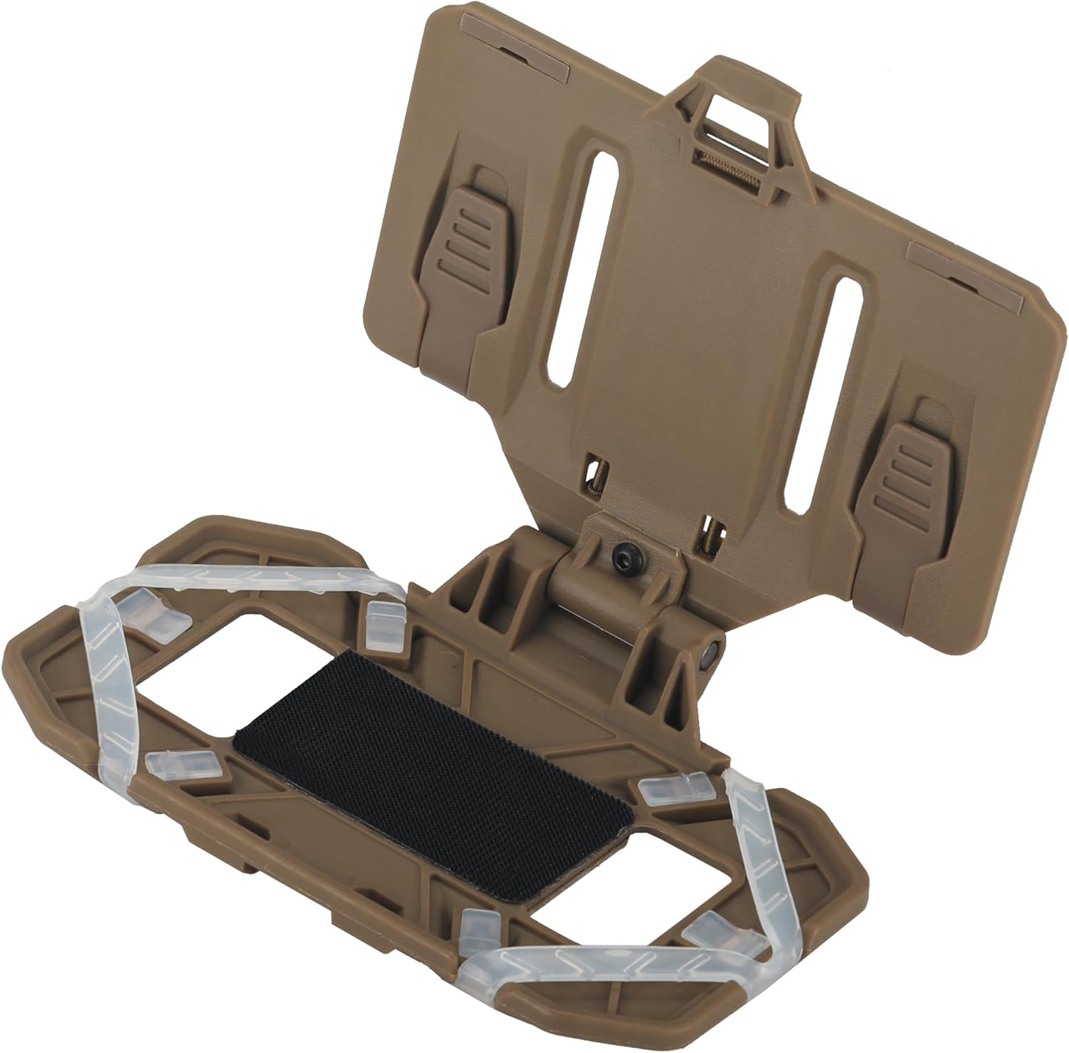 Eralcna Tactical Gear Plate Carrier Vest Accessories Phone Chest Mount Holder for Screen Size 4.7"-6.7",BK
