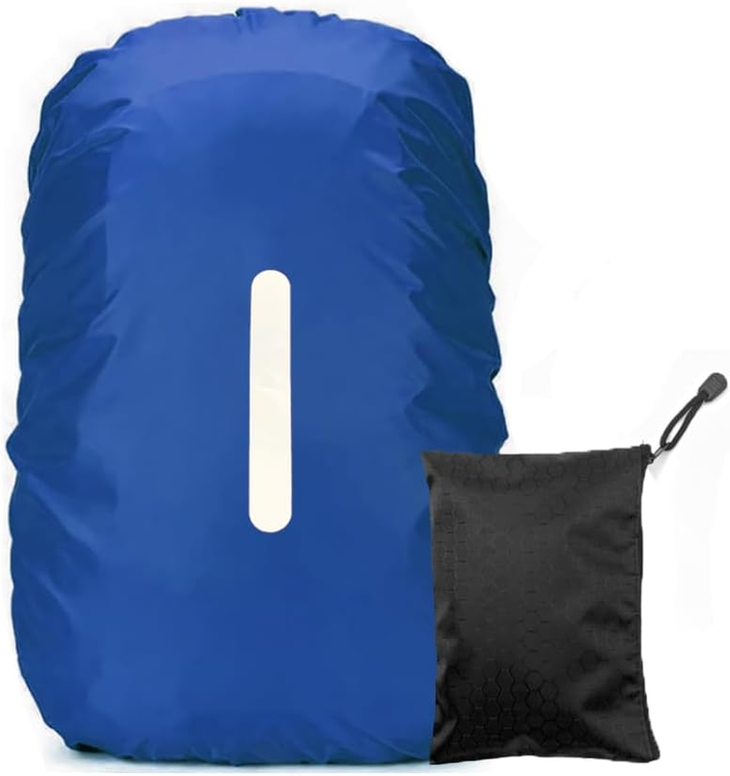 LICQIC Waterproof Rain Cover for Backpack, Reflective Rucksack Rain Cover for Outdoor, Hiking, Camping, Traveling, Cycling