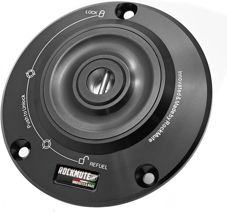 Keylock Fuel Tank Cap for HONDA MSX125/GROM 2017-2020, CBR250RR 2017-2022, CB300R 2019 2020 Motorcycle Gas Cover Replacement (Black) - Red image number 7