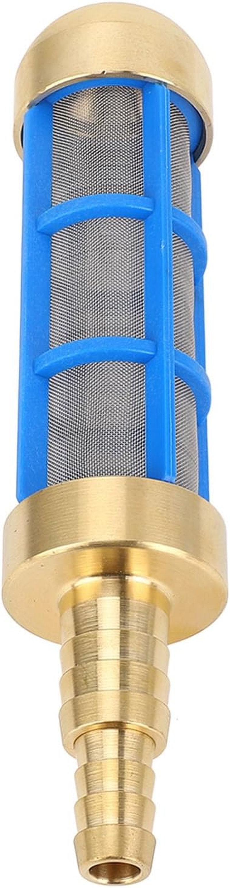 Fdit High Pressure Washer Filter, Easy to Install Effective High Pressure Washer Pickup Filter Sturdy Brass for 3/4 Inch Hose image number 1