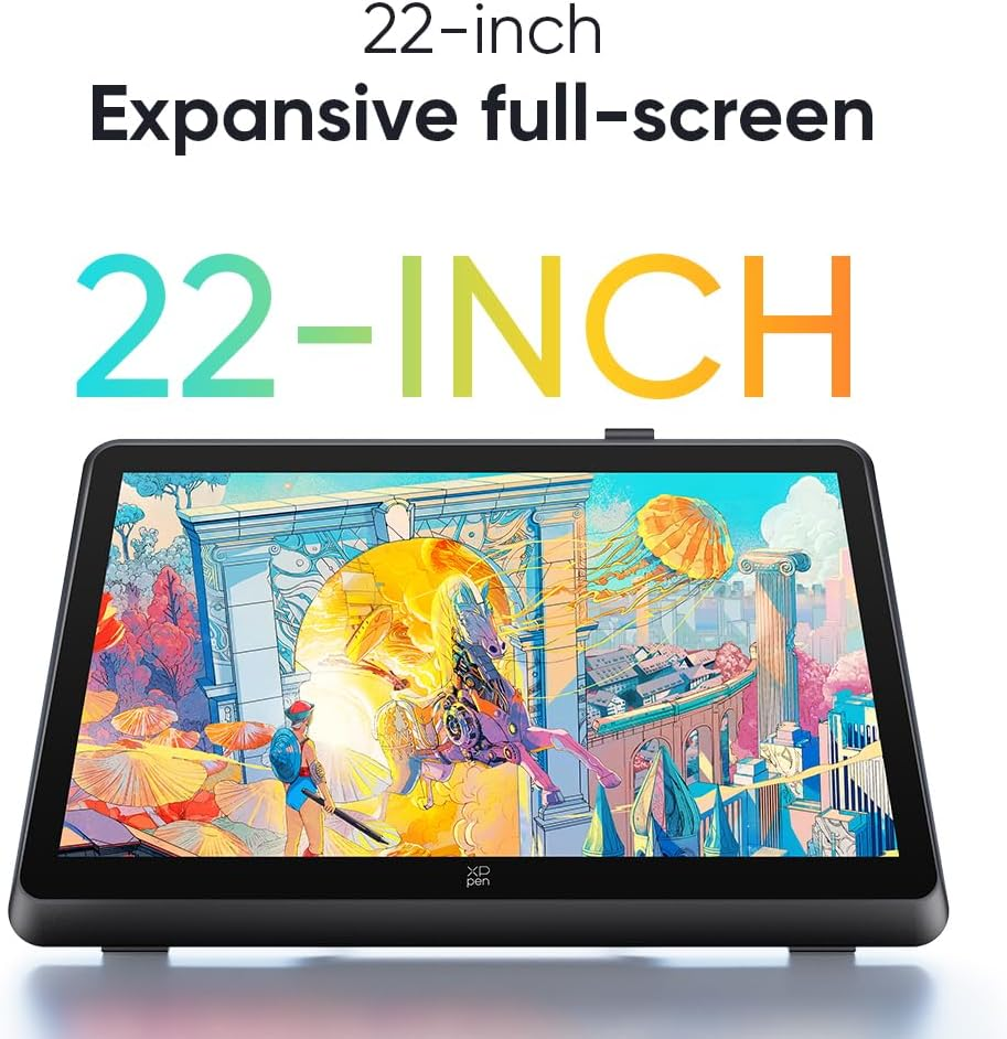 Xppen Artist 22 plus Drawing Display Digital Drawing Monitor Graphic Tablet with Screen 22 Inch image number 2