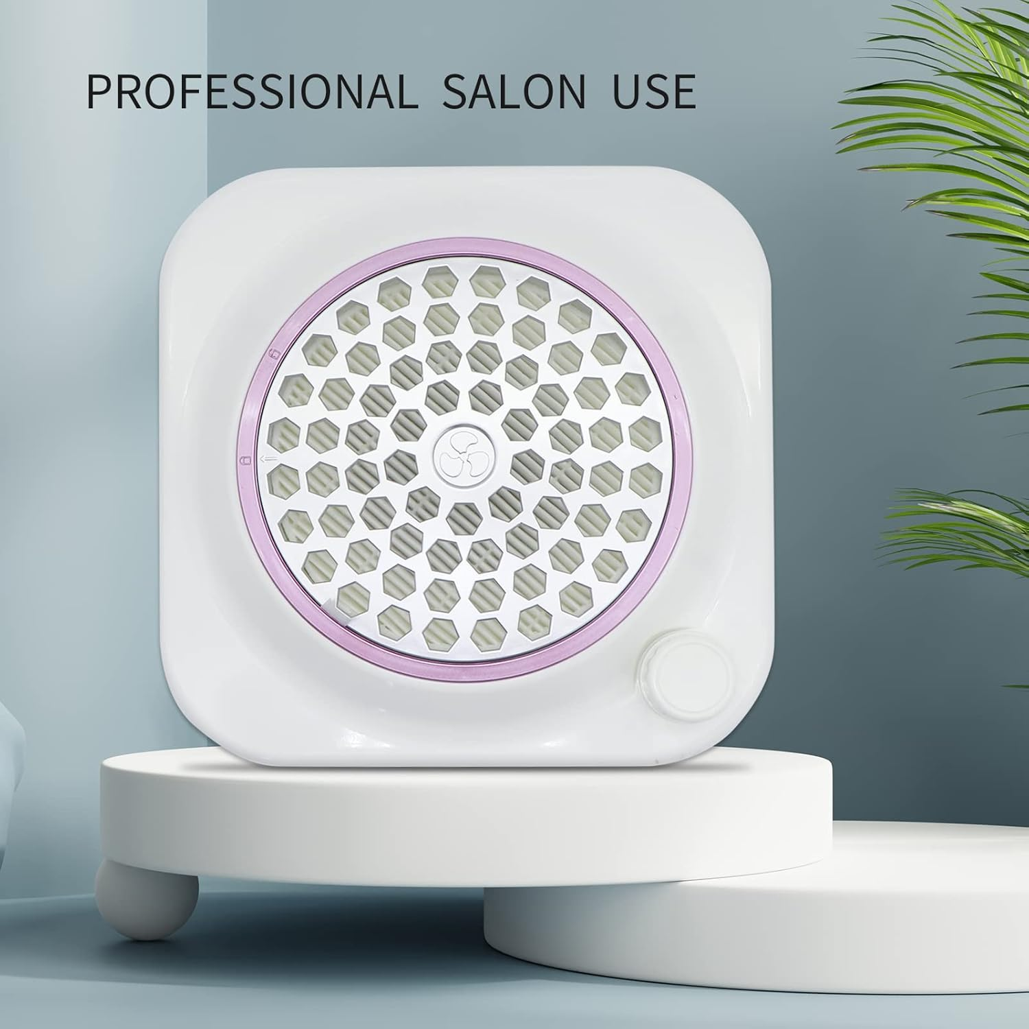 ELEVEN EVER 48W Nail Dust Collector with Reusable Filter,Powerful Vacuum Fan Acrylic Nail Tech Dust Collector for Acrylic Gel Nail Polishing, Low Noise, Nail Salon image number 4