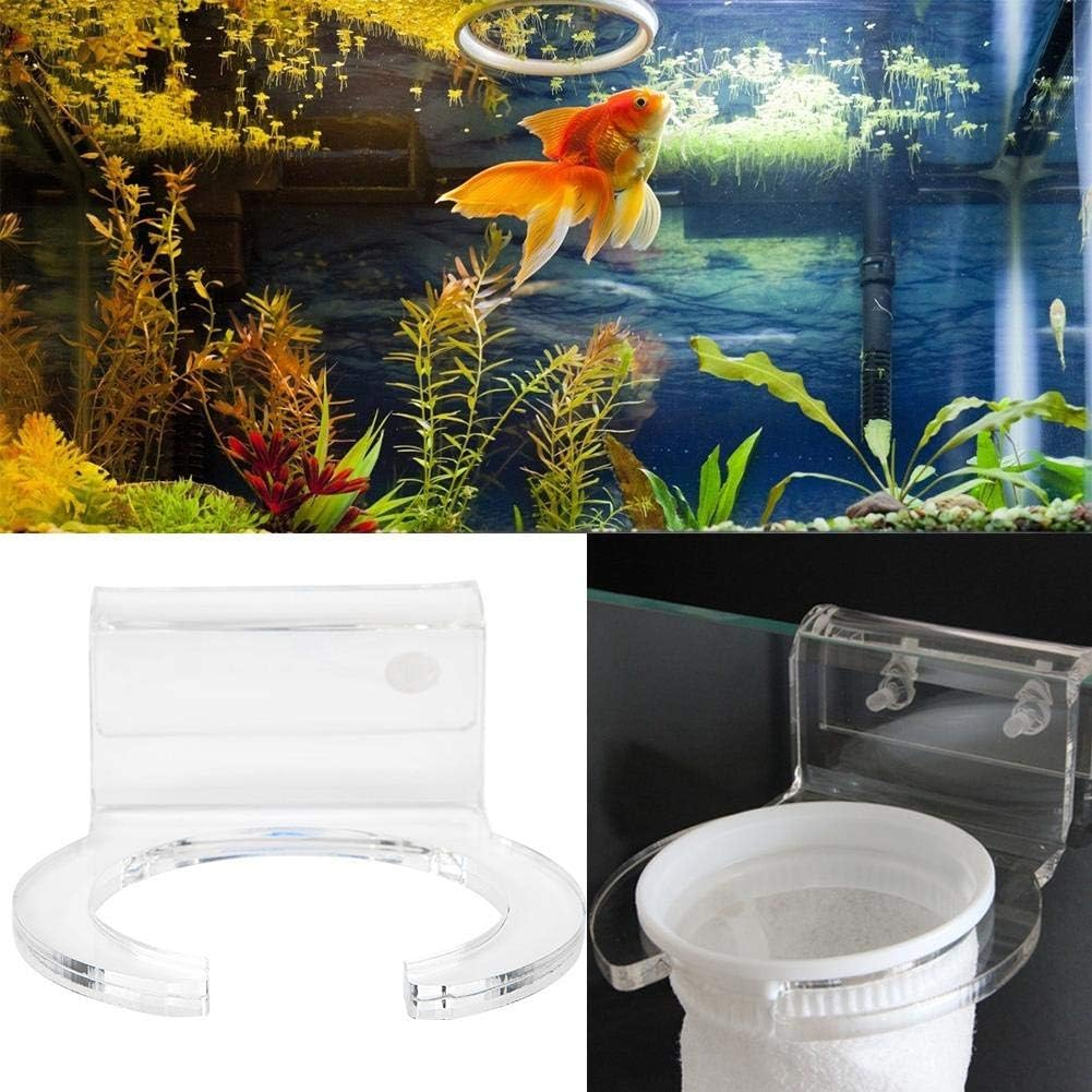 Filter Sock Holder, Hanging Acrylic 4 Inch/7 Inch Aquarium Filter Holder, for Aquarium Aquarium Reef Reef for Aquarium(4 Inch) image number 4