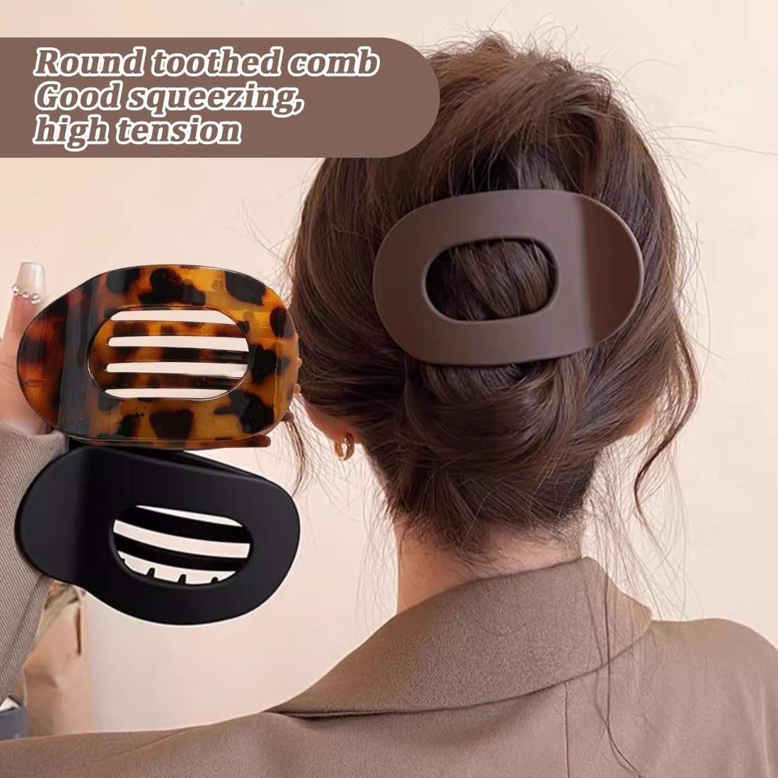 4 Pieces Women Hair Clips Non-Slip Hair Clips Women Hair Accessories image number 2