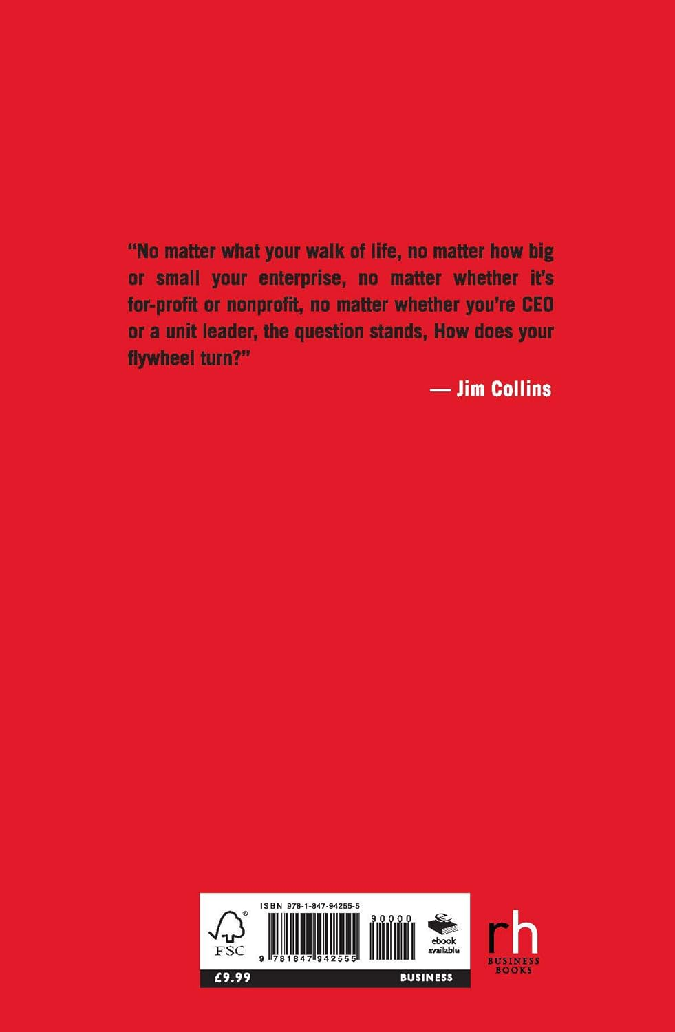 Turning the Flywheel: a Monograph to Accompany Good to Great