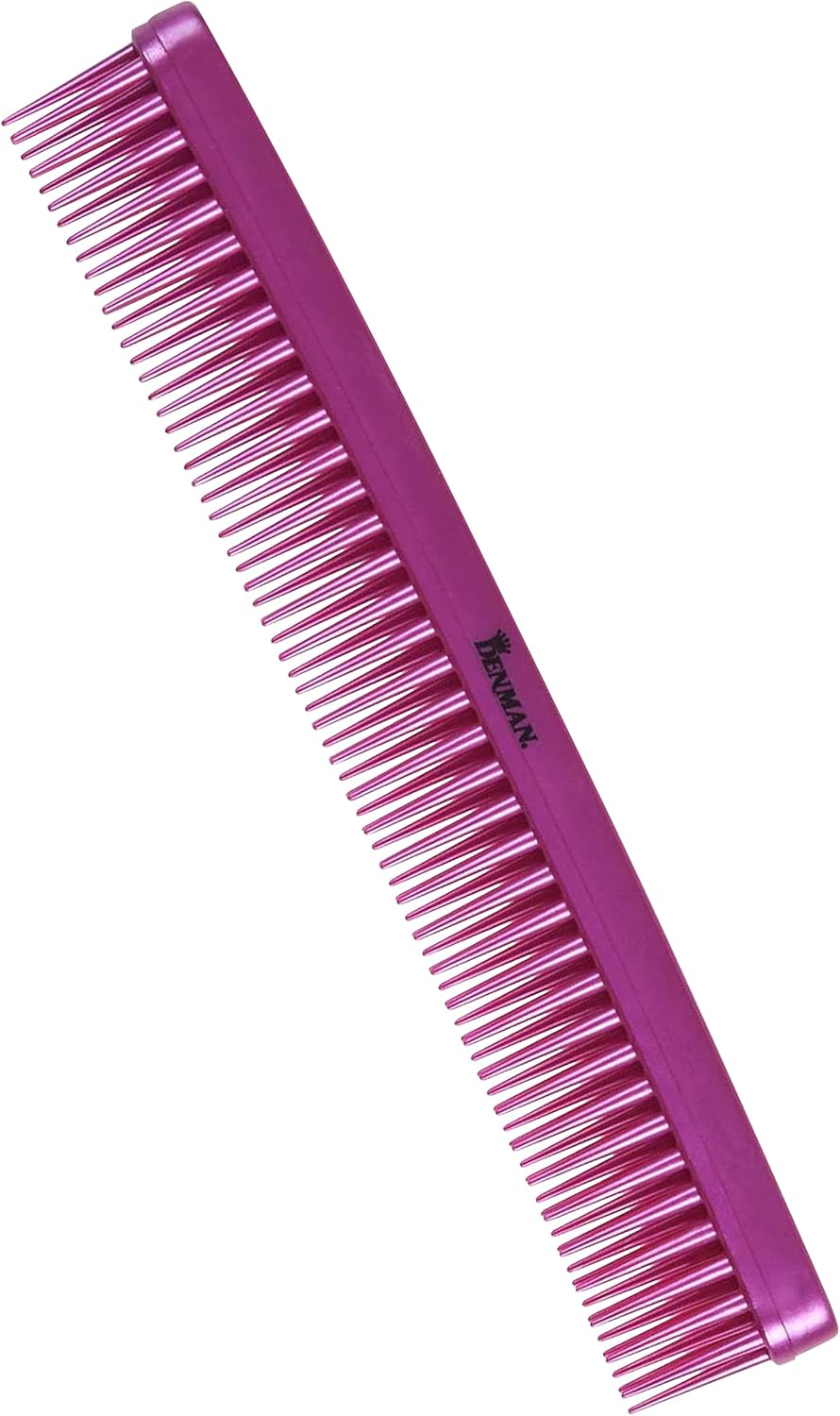 Denman D12 Tame & Tease Comb, Pink, 1 Count