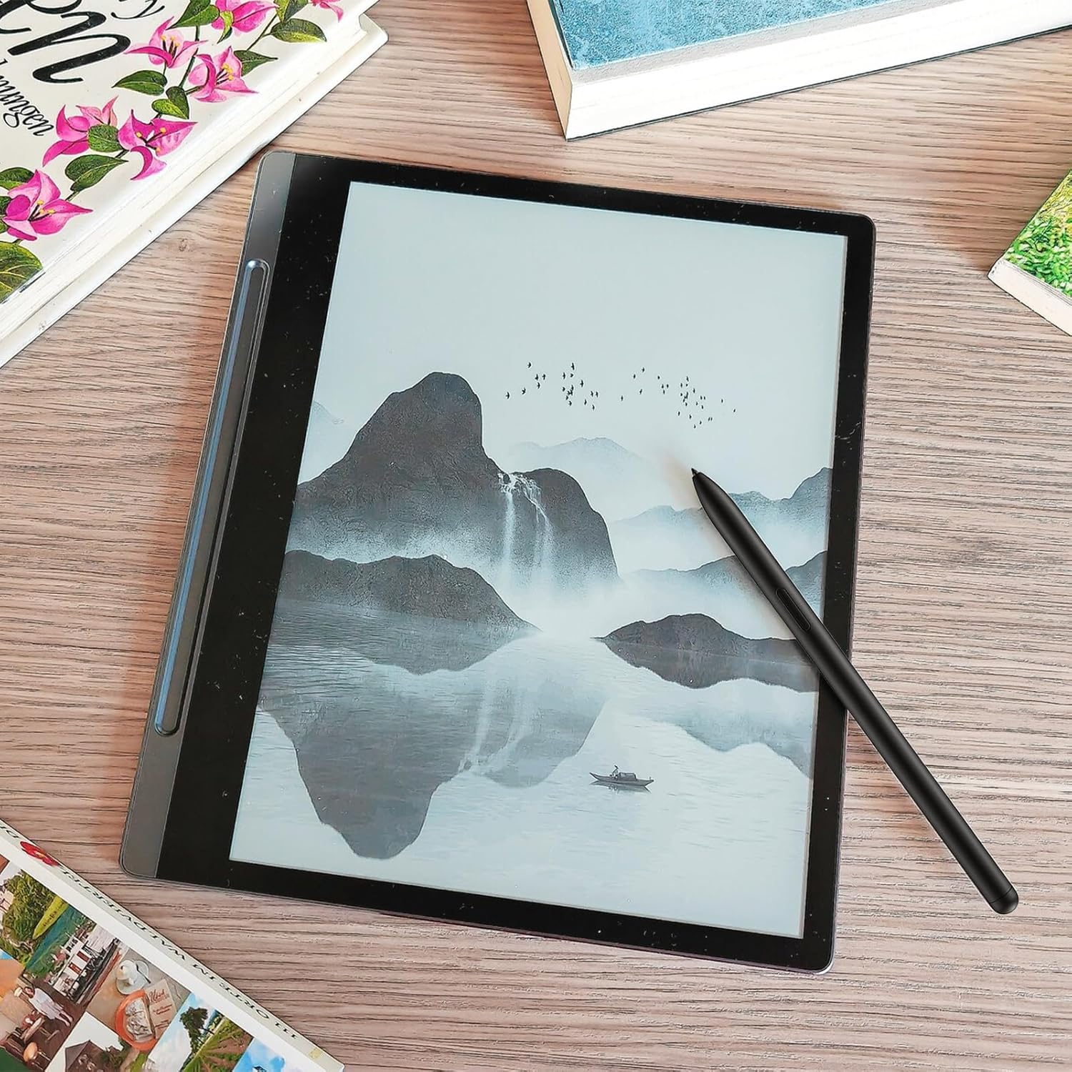 Dakexiong Stylus Pen for Lenovo Smart Paper Pen for Lenovo Smart Paper, No Charing Needed, Instant Handwriting to Text, Drawing and Writing Pencil with Free Pen Tips/Nips, Black image number 1