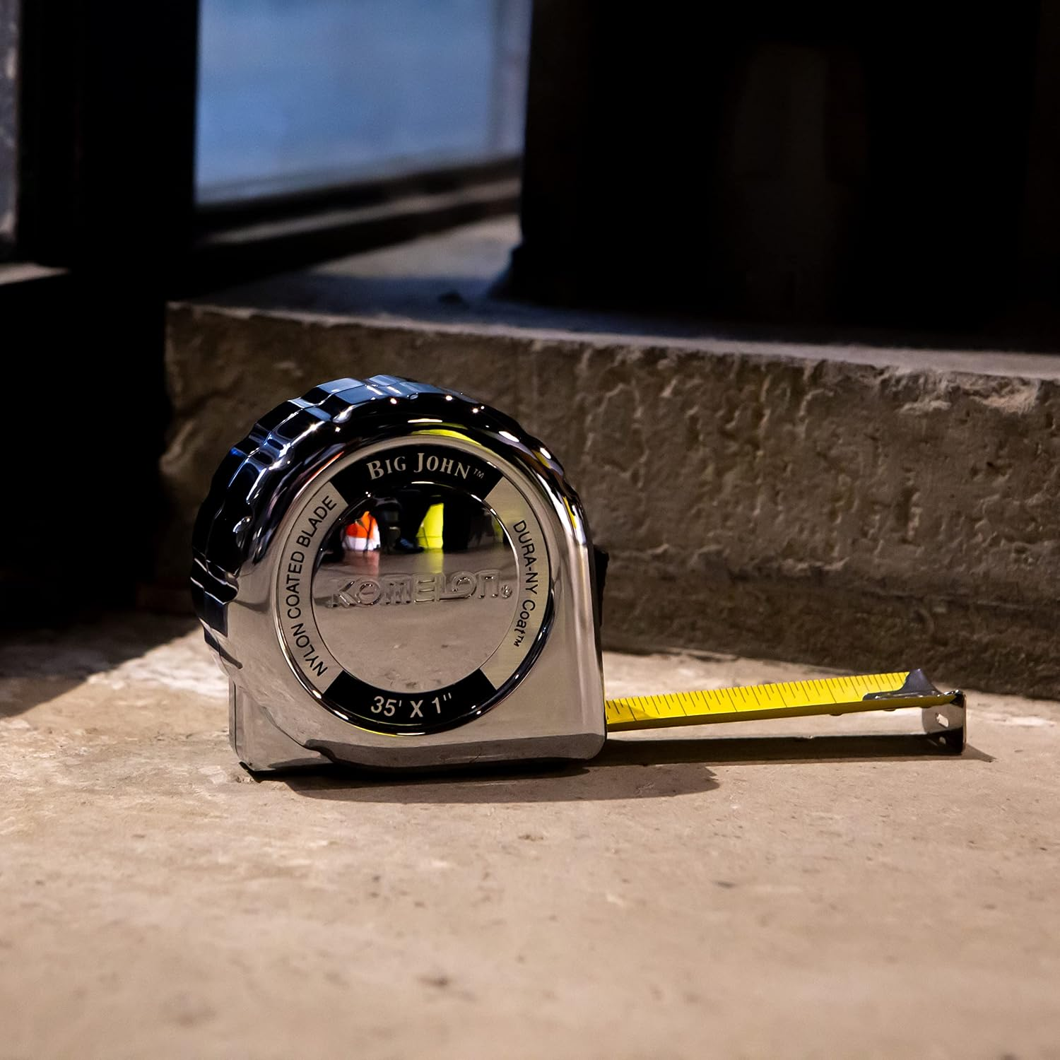 Komelon 535C Big John 35-Foot Chrome Power Measuring Tape image number 1