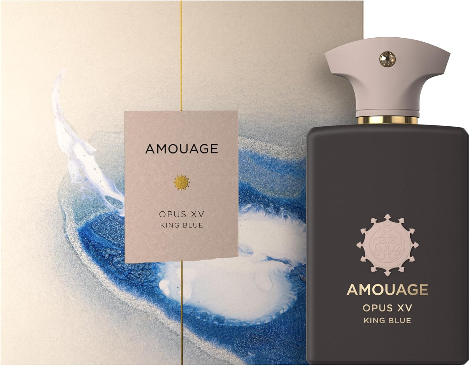 Amouage Opus XV King Blue Eau De Parfum Spray for Men 100 Ml