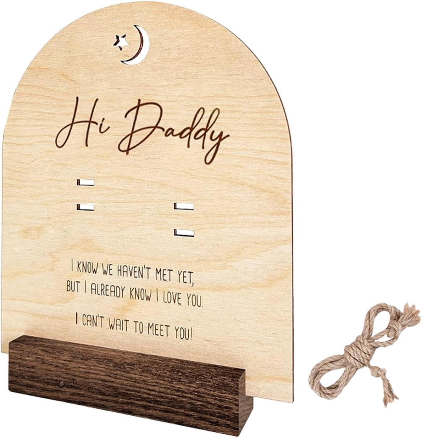 Pregnancy Reveal to Husband | Baby Surprise Announcement Ideas,Creative Pregnancy Announcement for Dad to Be, Cute Baby Announcement Ideas image number 4