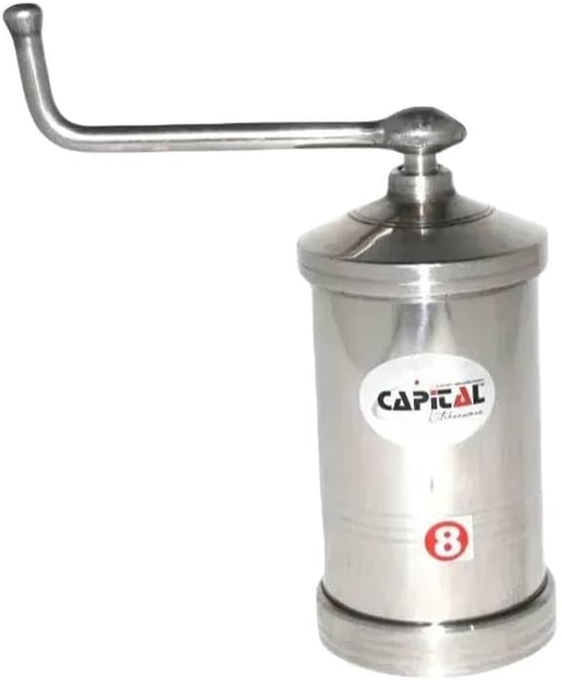 Stainless Steel Sev Sancha, Snack/Murukku/Noodle Maker with with Multiple Discs 6 Net