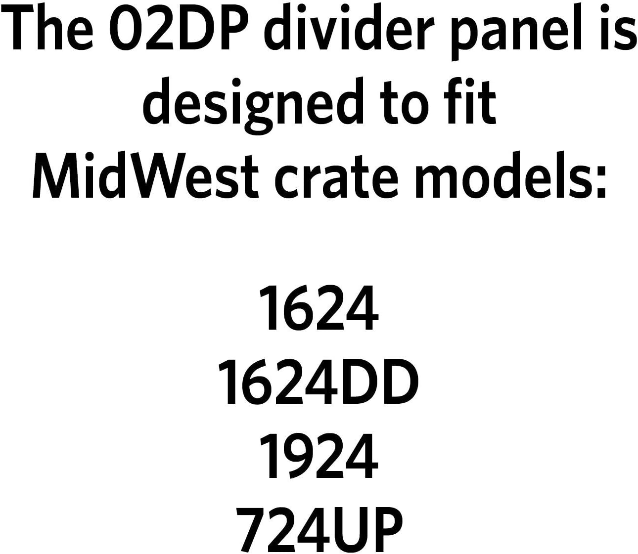 Midwest Homes for Pets Divider Panel Fits Models, Models 1624, 1624DD, 1924 and 724UP (02DP) image number 1