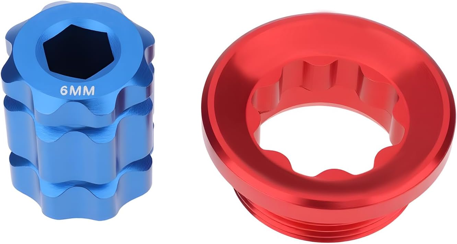 Create Idea 1 Set Road Bike Crank Arm Mounting Bolt M20X8Mm Parts Compatible with Shimano