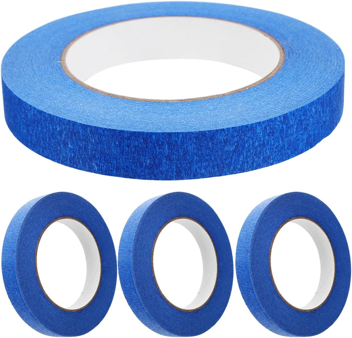 GANAZONO 4Rolls Edge Tape Strong Adhesive Thin Masking Tape Automotive Paint Supplies Diy Projects image number 6