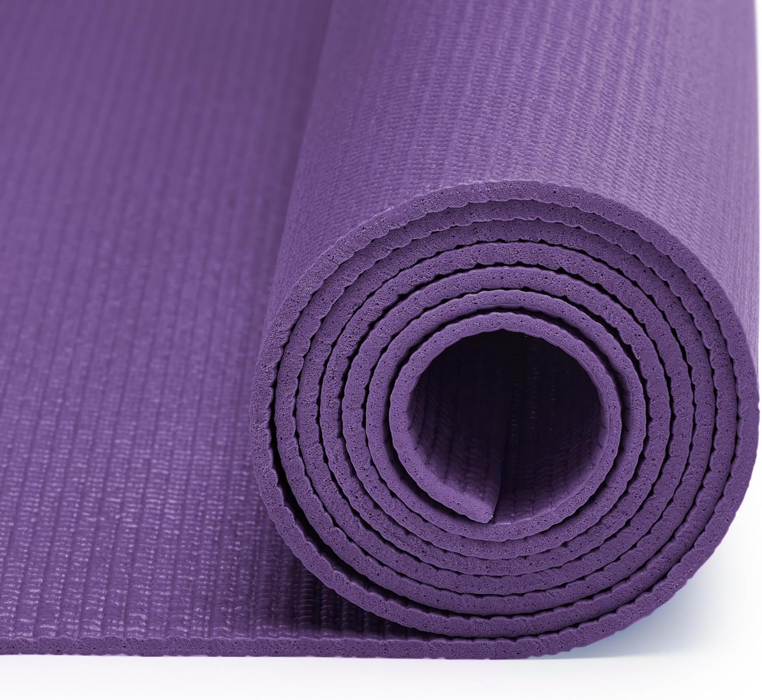 Sunny Health and Fitness Yoga Mat (Purple) image number 1