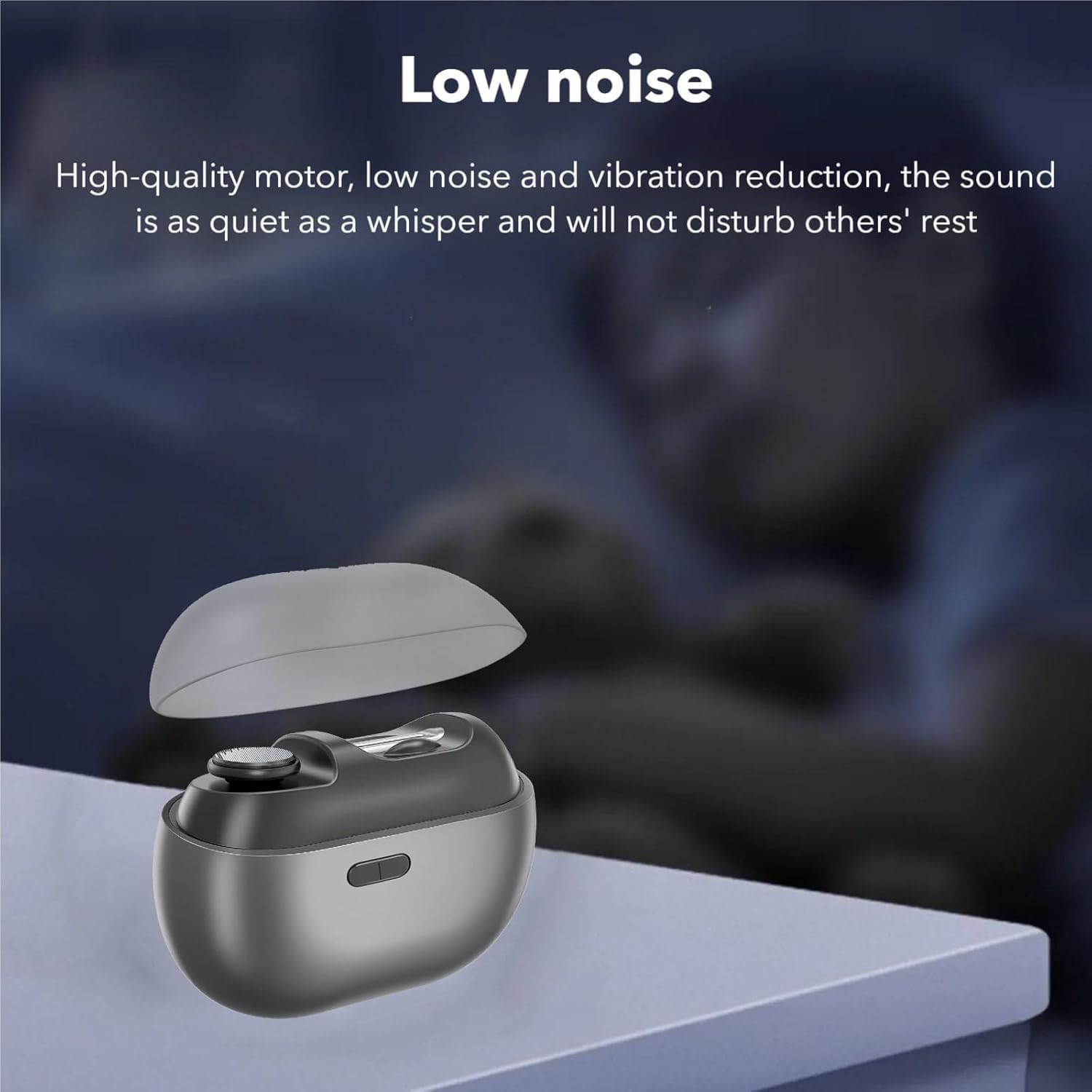 Easyclip Smart Nail Clipper,Fanyil 3 in 1 Easy Clip for Seniors,Designed for Extra Hard/Thick Hands Feet Nails,Polishing Clipper with Light,Safe for Baby & Seniors-Grey-7-14 Days Delivery image number 6