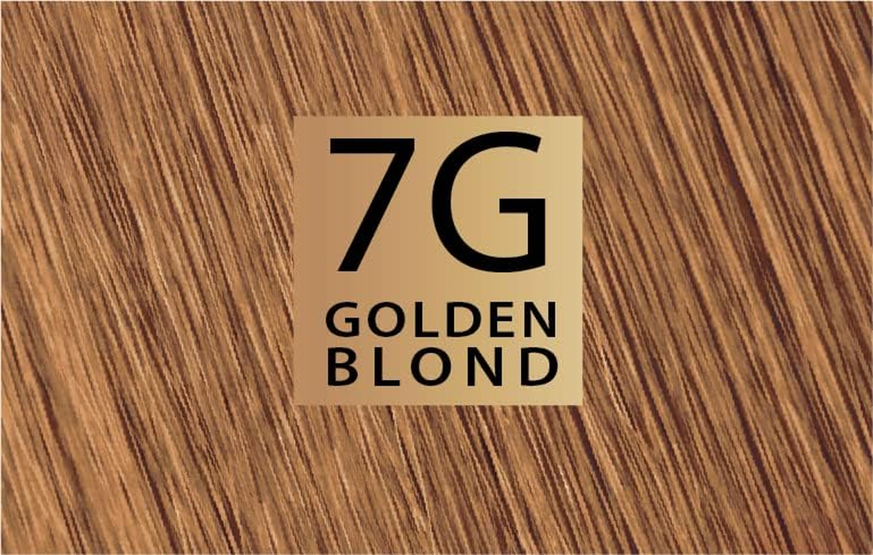 Color & Soin Permanent Hair Dye, 7G Golden Blond image number 4