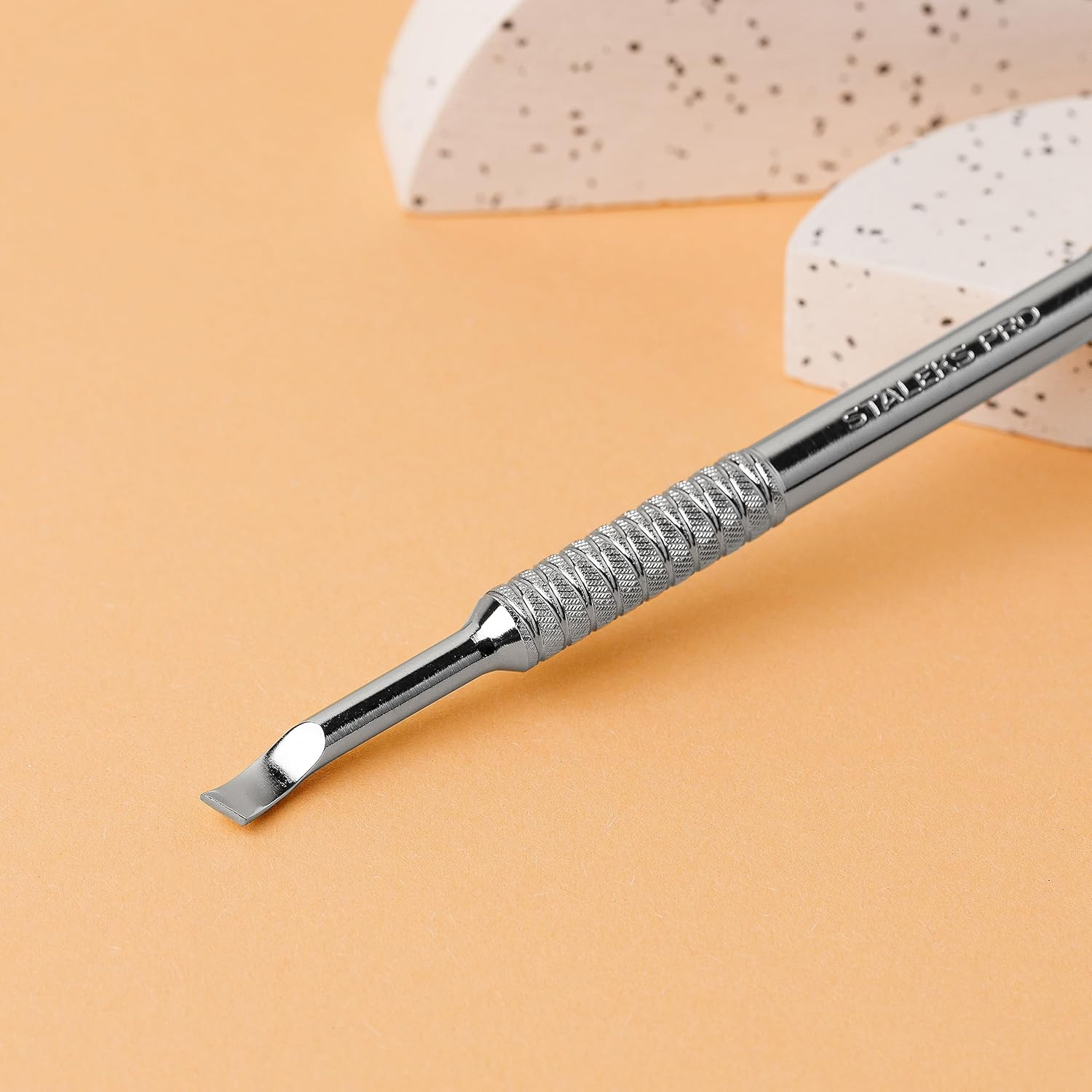 STALEKS PRO for Natury Nails Cuticle Pusher - Manicure and Pedicure - Stainless Steel Expert 30/4.2 image number 6