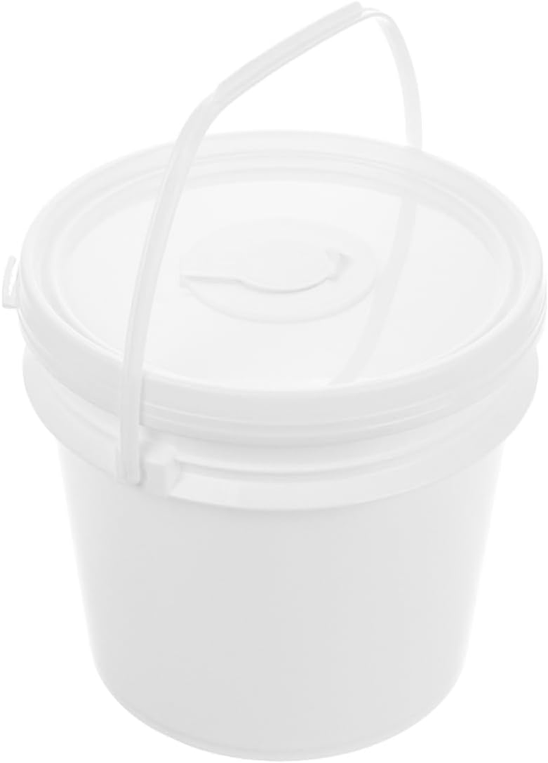 Wet Wipes Bucket Plastic Wipe Dispenser Secure Lid for Bathroom Use Large Capacity Container for Home Travel Convenient Handle Design image number 3