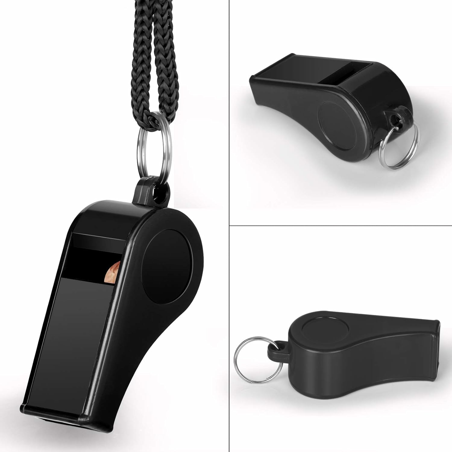 Fya Whistle with Lanyard and Mouth Grip, Super Loud Sports Whistles, Perfect for Coaches, Referees, Emergency, Lifeguard, Survival, Outdoor image number 6