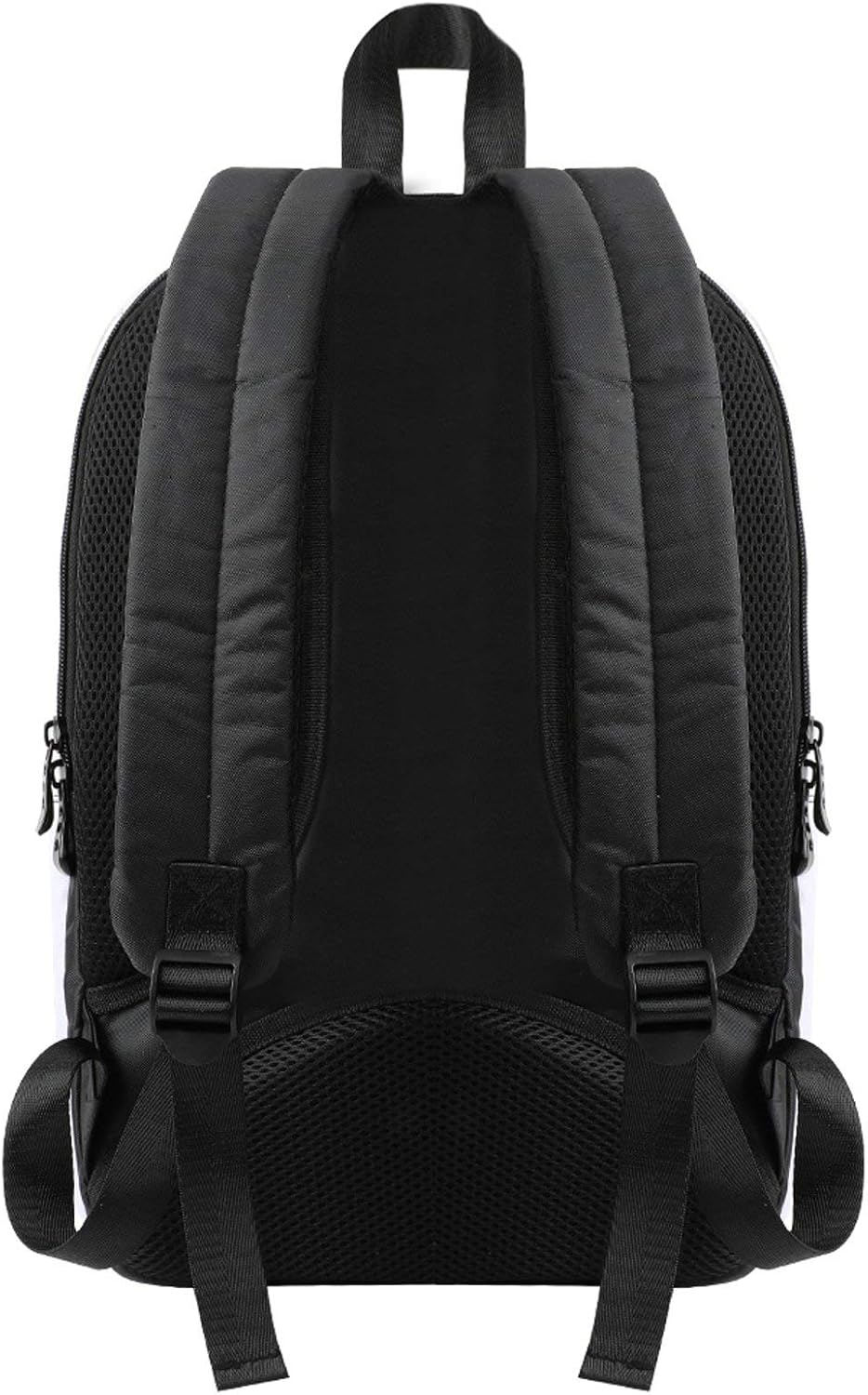 Oxford Cloth Half Full Print Backpack Vincent Van Gogh School Backpack for Girls,Adjustable Shoulder Waterproof image number 1