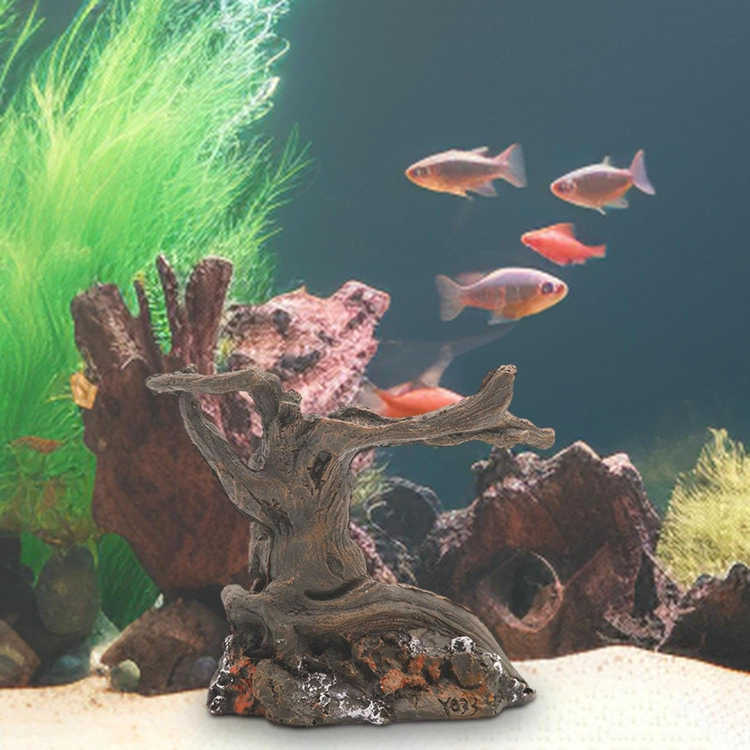 Qianly Fish Tank Driftwood Reptile Decor, Branch Driftwood Driftwood for Aquarium Decor, image number 4