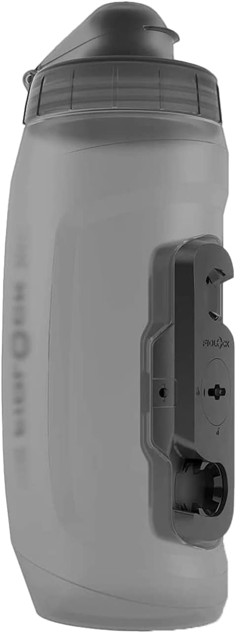 Fidlock Bottle 590 with Connector Twist Transparent Black Magnetic Bicycle Bottle Holder Bicycle Water Bottle with Holder Drink Holder Bicycle