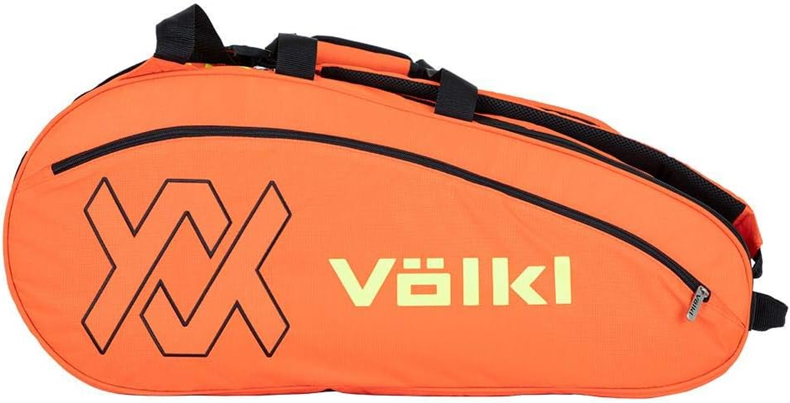 Volkl Team Combi 6 Pack Tennis Bag - Lava/Yellow image number 1