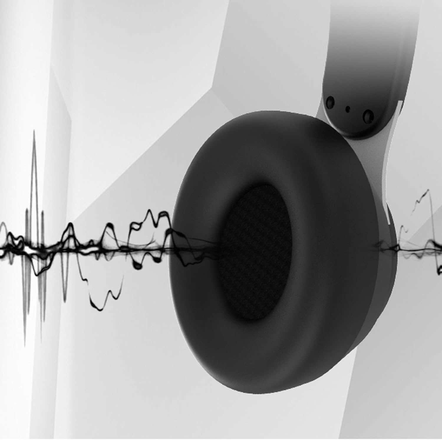 / Noise Canceling Headphones Earphone Foldable with Mic, 7 X7.5X 3 Inches image number 2