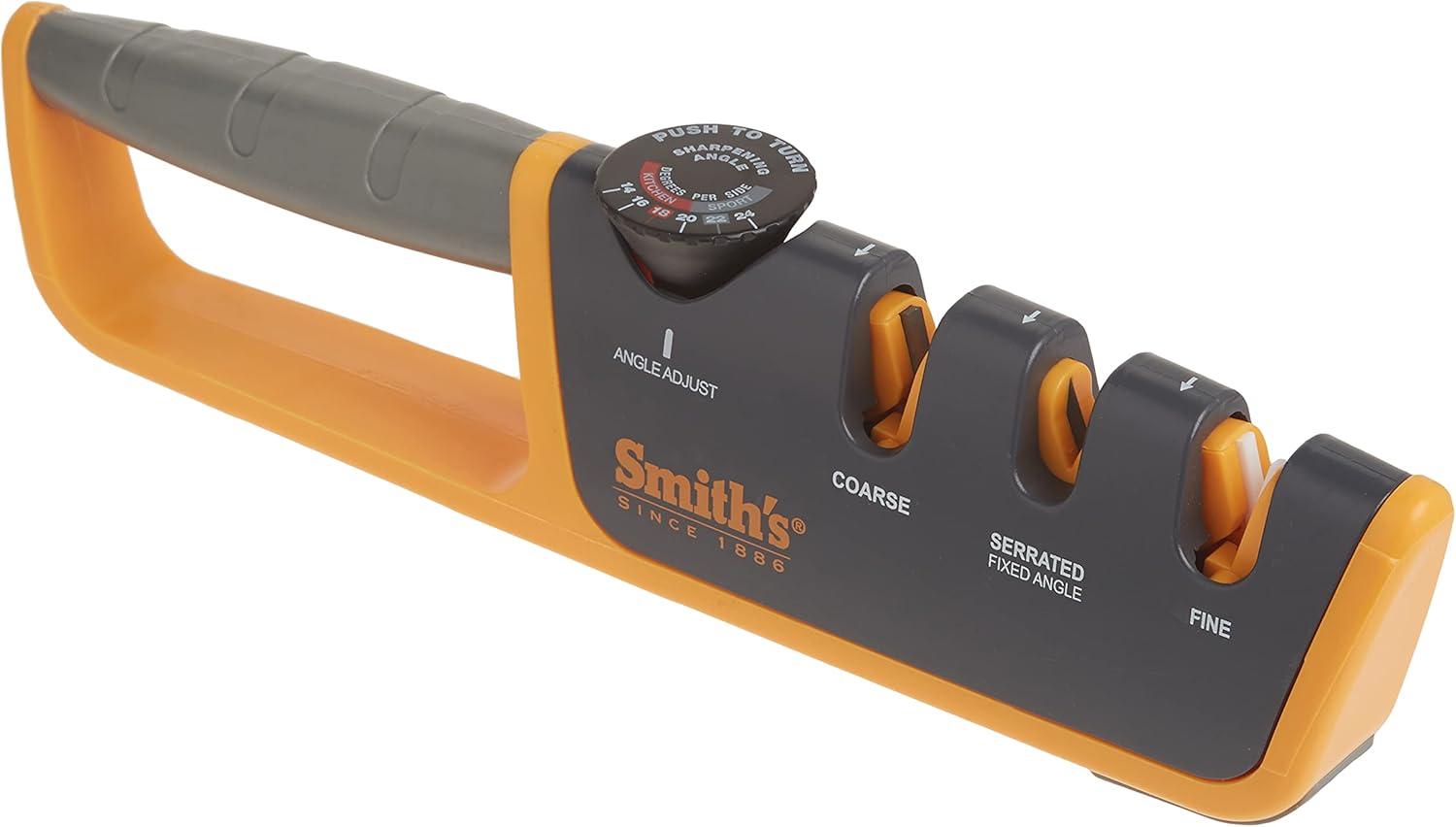 Smith'S Adjustable Angle Pull-Thru Knife Sharpener image number 6
