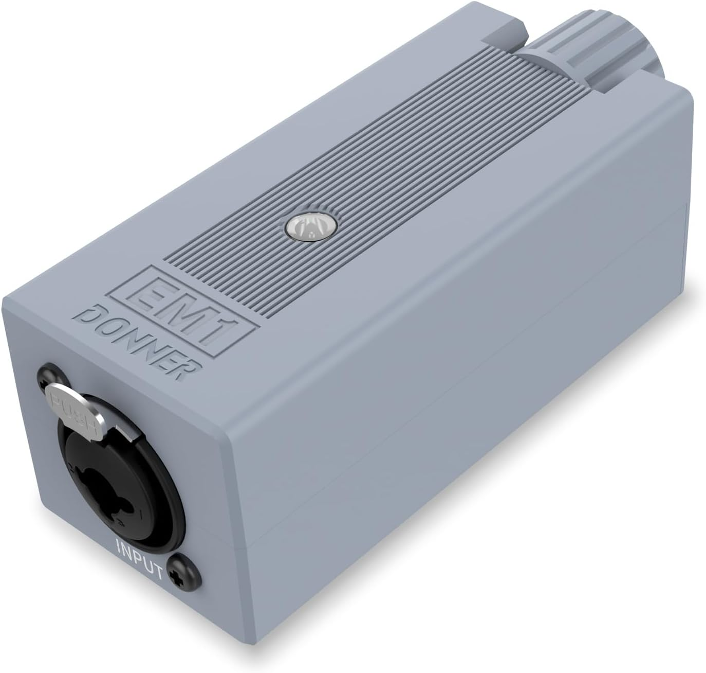 Donner EM1 Rechargeable Portable Personal In-Ear Monitor Amplifier Analog Headphone Amplifier Stereo Headphone Earphone Amp Volume Control Audio Booster with XLR and TRS Input 3.5Mm Output Jack image number 2