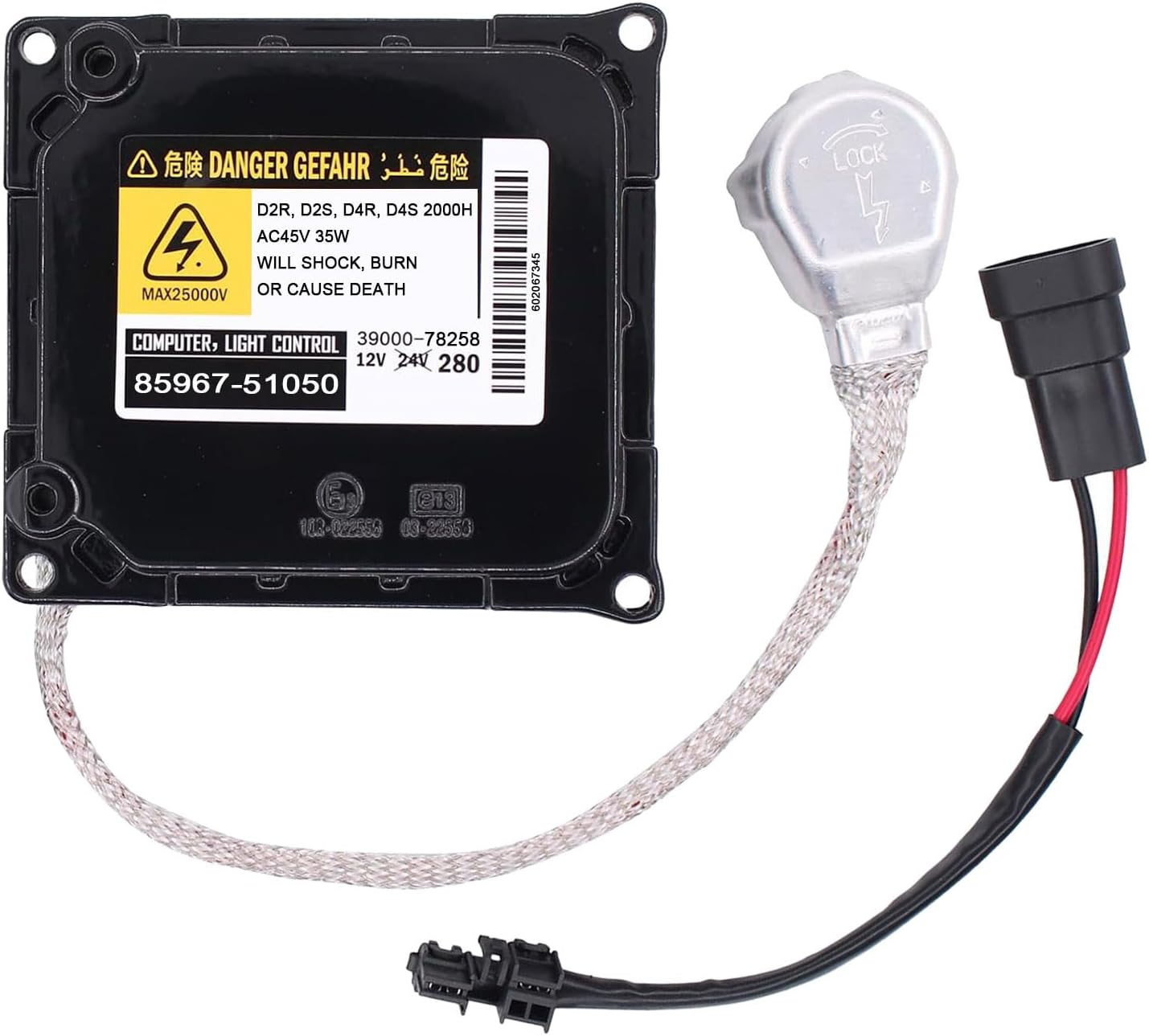 RUNEWAX HID Headlight Ballast for Toyota Prius Avalon Venza Solara IS250 GS300 GS350 GS430 GS460 LS460 RX350 ES350 Replacement DDLT003 KDLT003 85967-52020 85967-24010 85967-53040