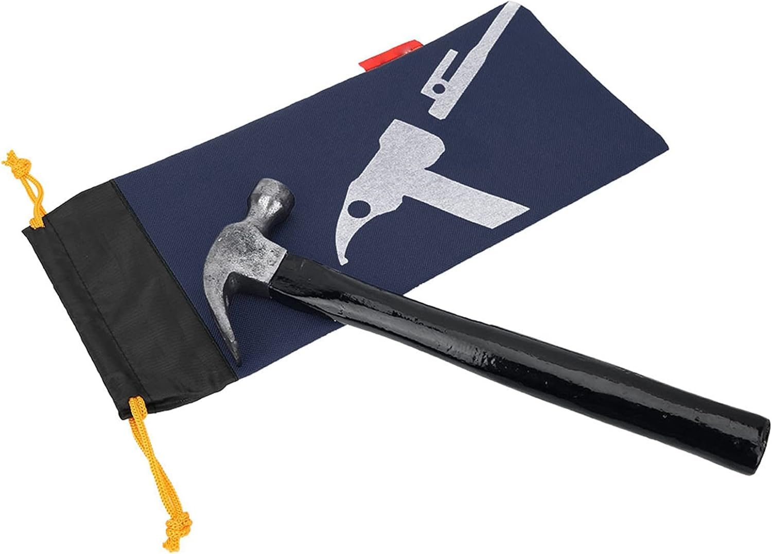 Camping Pouch 14.17X6.3In Hammer Nail Pouch, Lightweight Oxford Cloth Tent Peg Bag, Portable for Camping Outdoor Use Hiking(Blue) image number 4