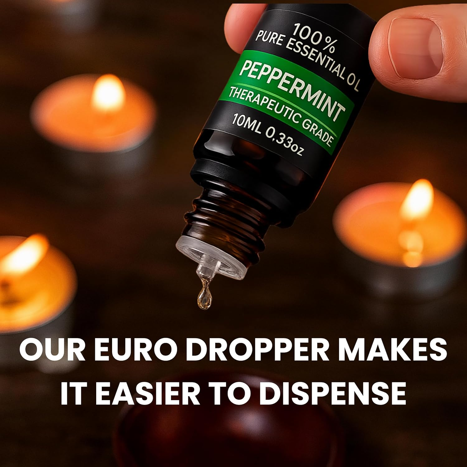 Essentials Oil Set (6 Pack) - 100% Pure Essential Oils | Eucalyptus Oil, Peppermint Oil, Cedarwood Essential Oil, Lemon Essential Oil, Lemongrass Essential Oil, Rosemary Essential Oil, Aromatherapy Oils Gift Set-6 Pack, 10Ml image number 4