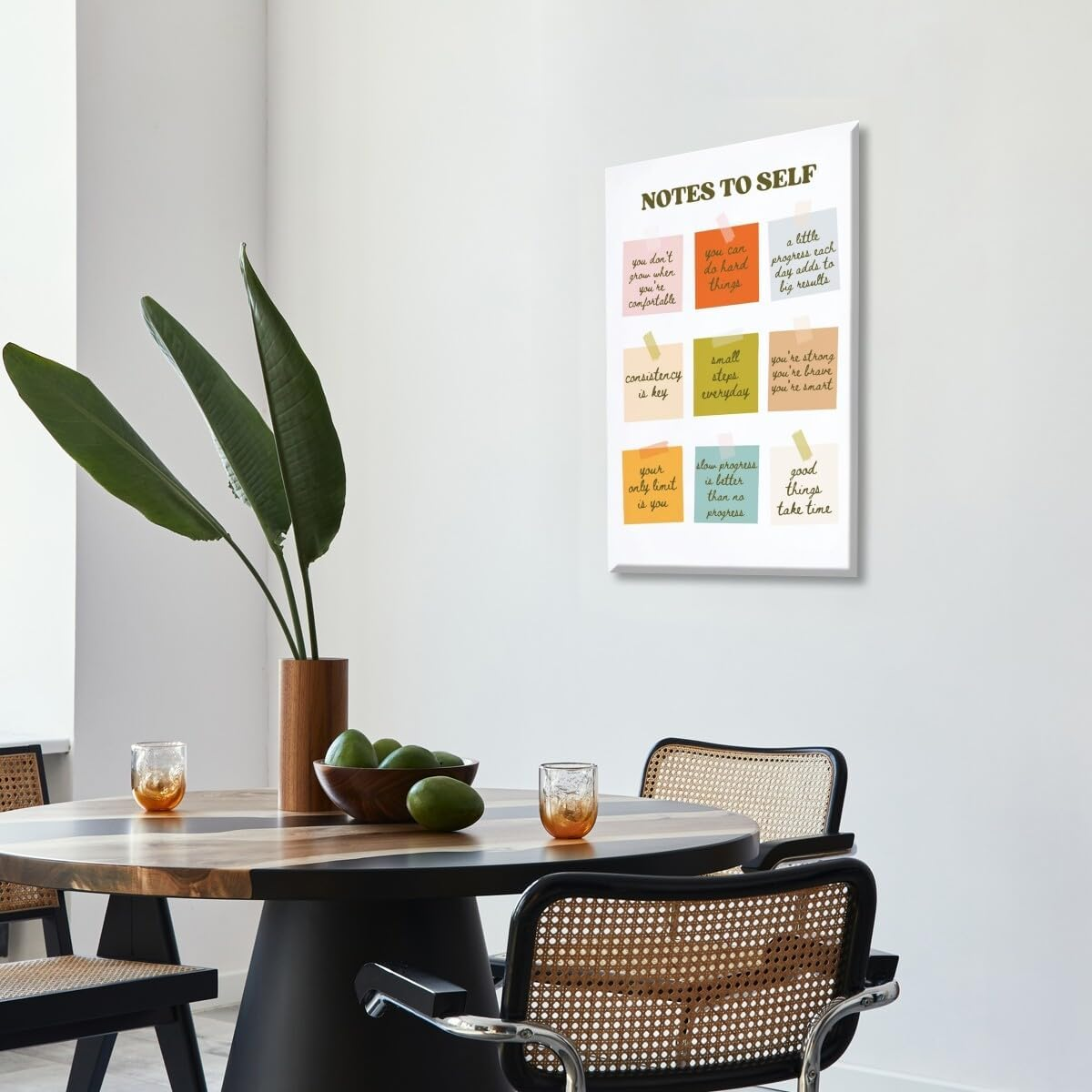 Artellix Inspirational Positive Posters Uplifting Saying Wall Art Notes to Self Motivational Quotes Prints Mental Health Artwork for Teen Room Office Dorm Bedroom Decor 8X12Inch Unframed image number 5