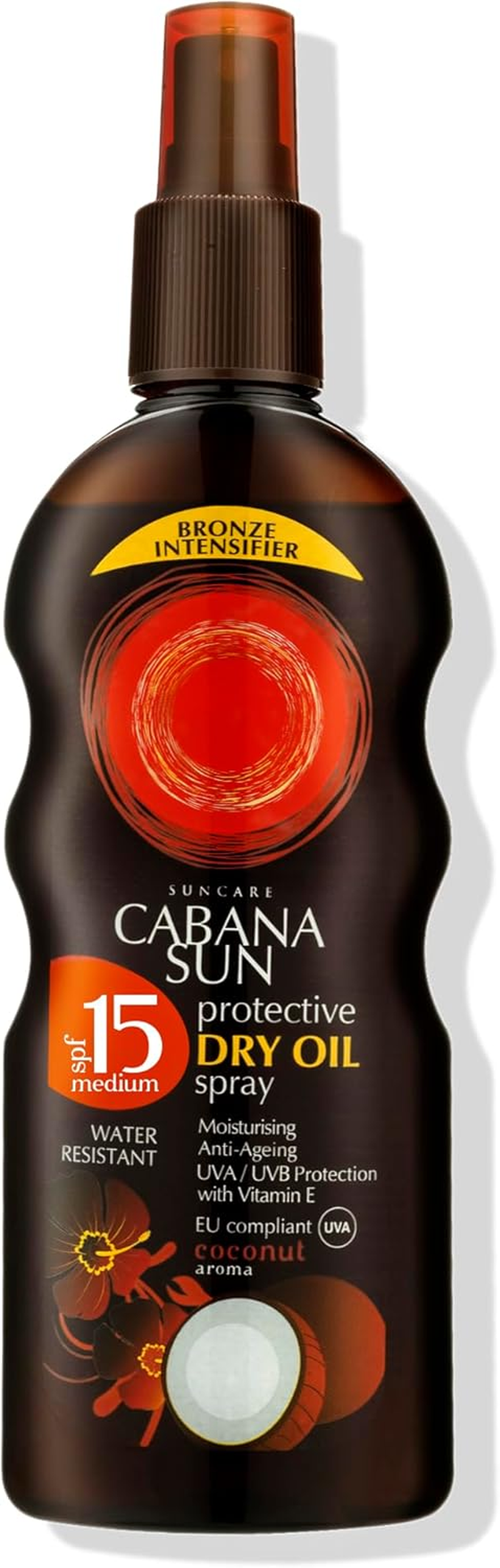 Cabana Sun CABANA Deep Tanning Dry Oil Spray SPF15-200 Ml
