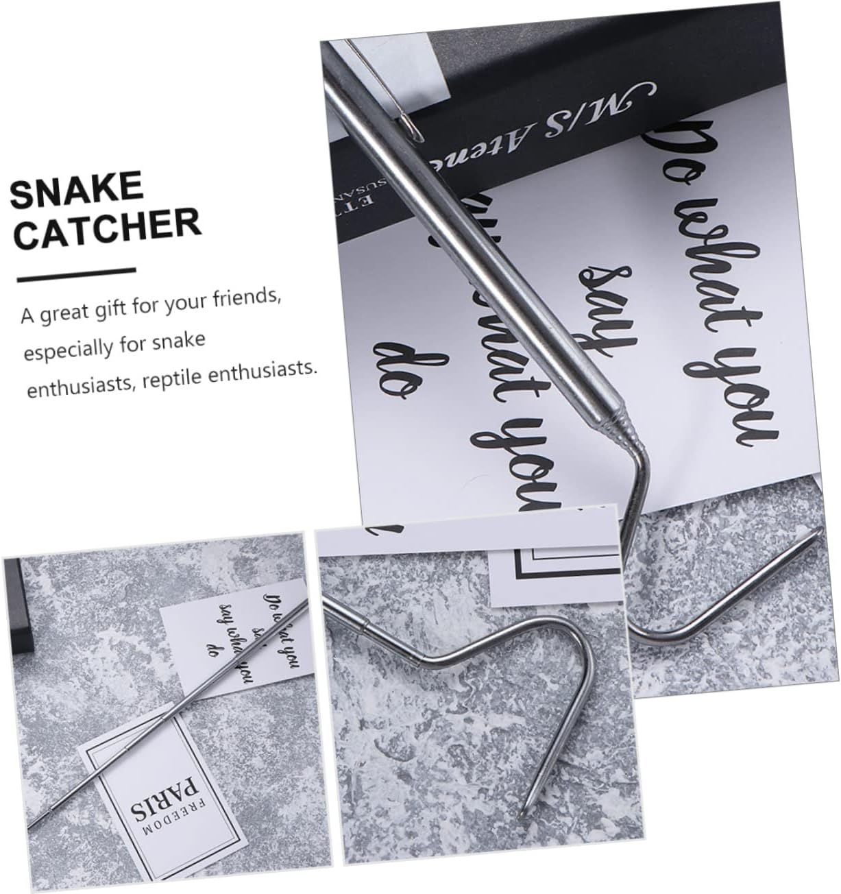 VILLFUL Practical Extendable Snake Hooks Snake Catchers for Snake Enthusiasts 71Cm image number 1