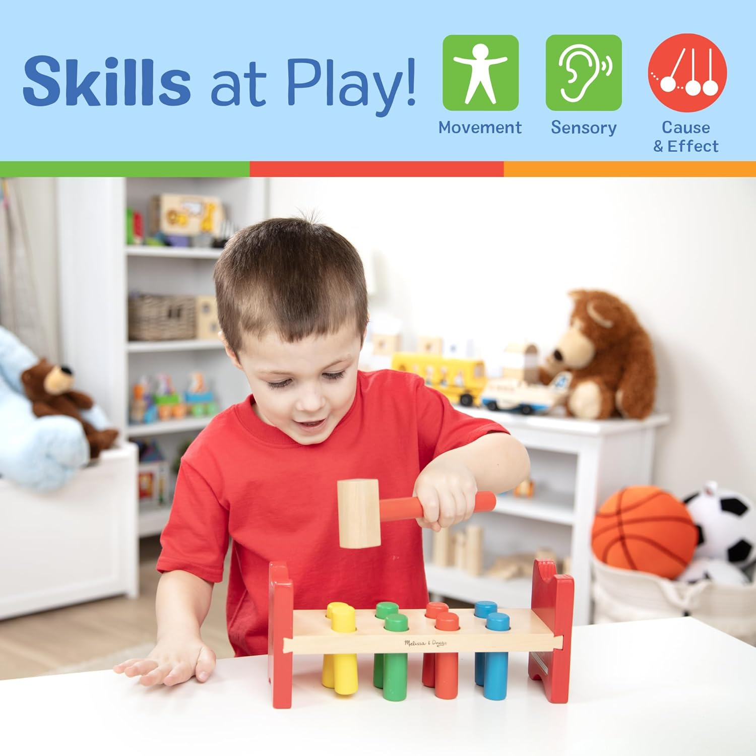 Melissa and Doug - Pound-A-Peg image number 2