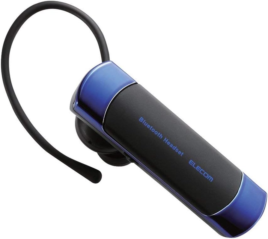Elecom LBT-HS20MMPRD Bluetooth Headset for Calling, Music and Videos, Red